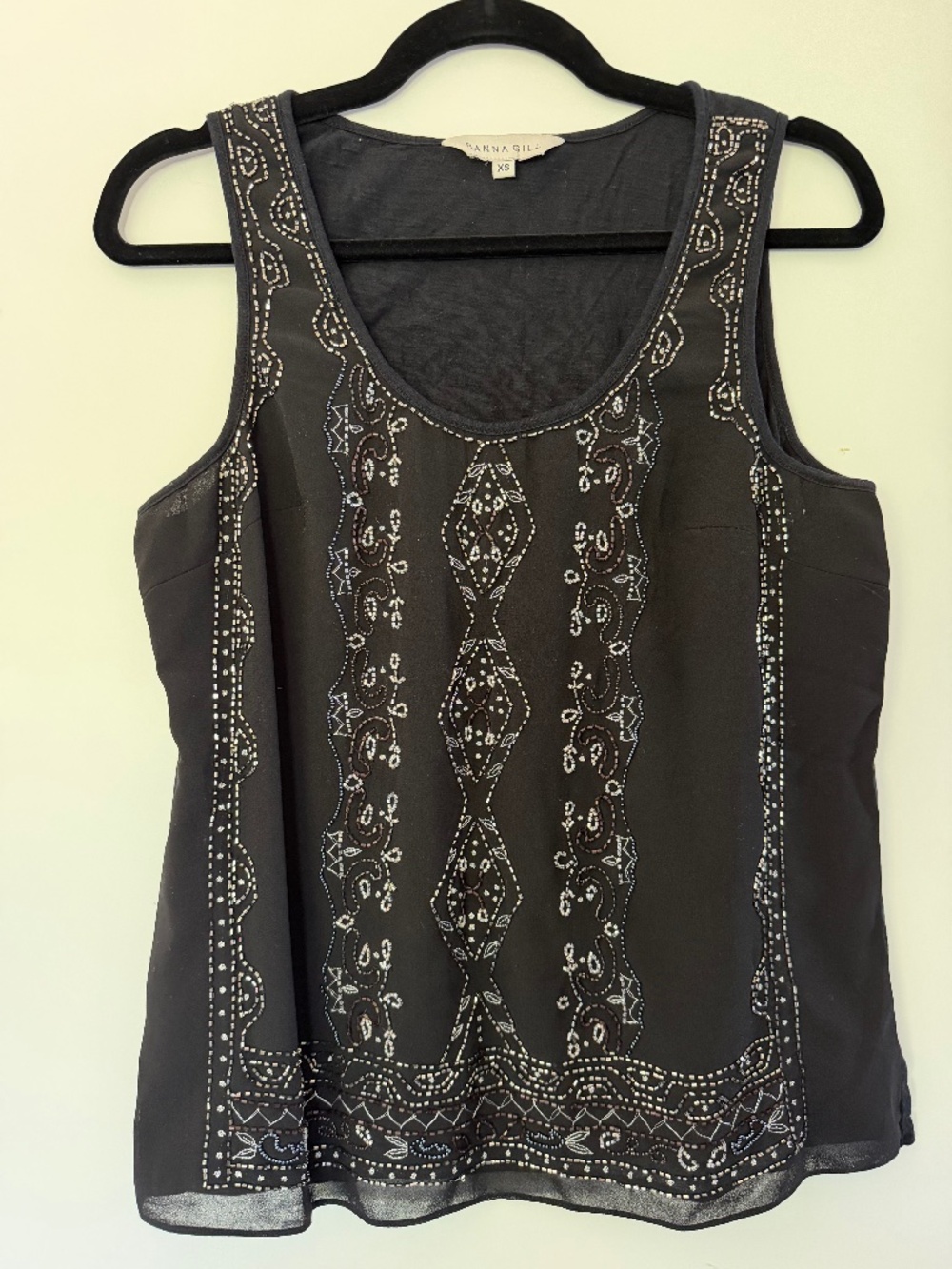 Ranna Gill x Anthropologie embellished top